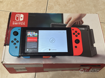 Nintendo switch con scatola - prezzo basso - desc