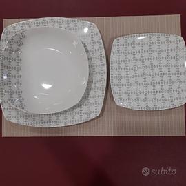 Servizio Piatti 18 pezzi New Bone Ch. moderno
