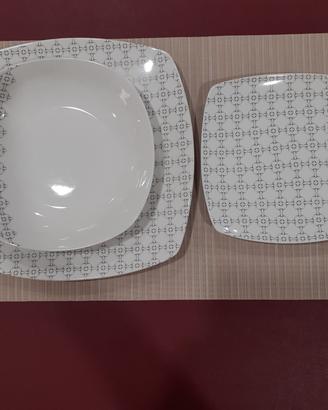 Servizio Piatti 18 pezzi New Bone Ch. moderno