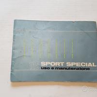 Benelli 125 Sport Special 1973 manuale uso