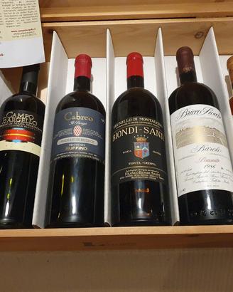 VINO VINI PREGIATI : BRUNELLO 1986 - BAROLO 1986