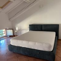 Letto contenitore matrimoniale di design