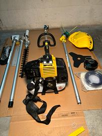 Tagliasiepi combinato 4in1 motore a scoppio 42,7cc