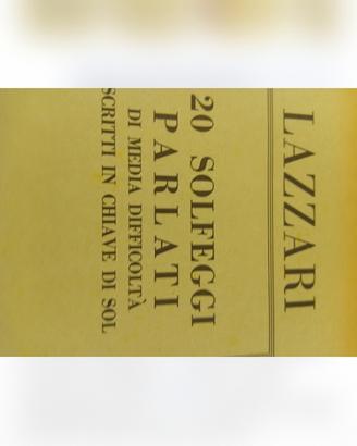 Lazzari - 20 Solfeggi Parlati 