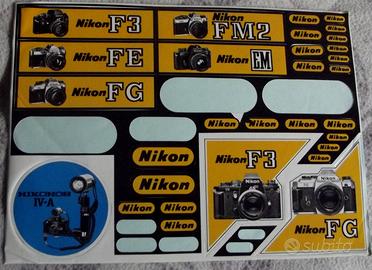 Nikon Adesivi