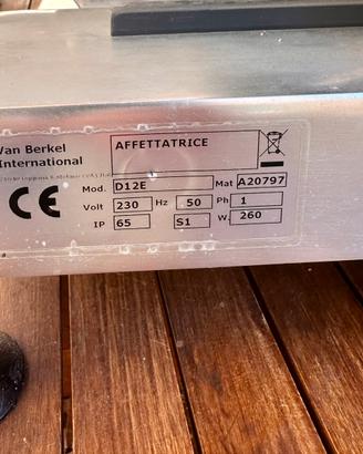 Affettatrice Professionale Berkel D12E