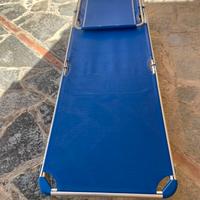 Sedia sdraio da giardino