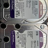 N. 2 hard disk wd 3 Tb