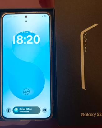 Samsung Galaxy s25 128gb immacolato 