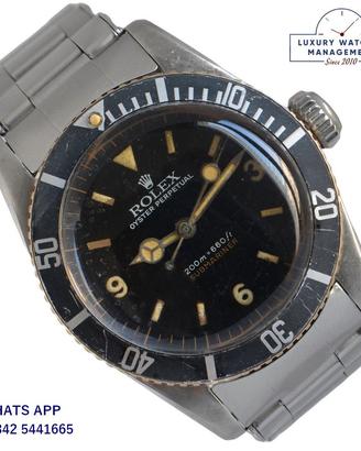 ROLEX Submariner 6538 Coroncione Explorer  1959’s