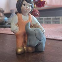 Personaggio thun con elefante Tini's per UNICEF