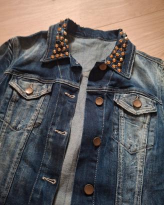giubbino jeans donna 