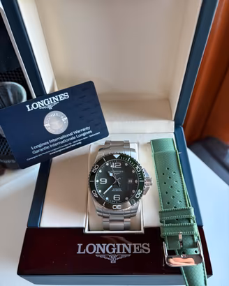 Longines Hydroconquest 43 mm ghiera ceramica