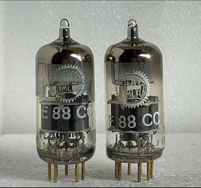 Coppia Valvole Röhre Philips Valvo E88CC 6922