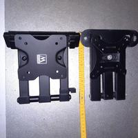 2 supporti snodati a parete per schermo o tv