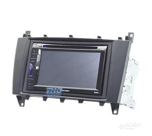 CORNICE NERA AUTORADIO 2-DIN MERCEDES CLASSE-C W20