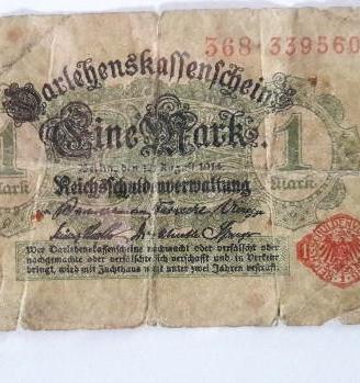 Ein mark del 1914