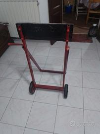 Carrello porta motore nautico