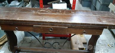 Tavolo consolle apribile legno massello