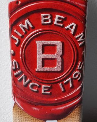 Jim Beam Scatola Latta Custodia Vuota