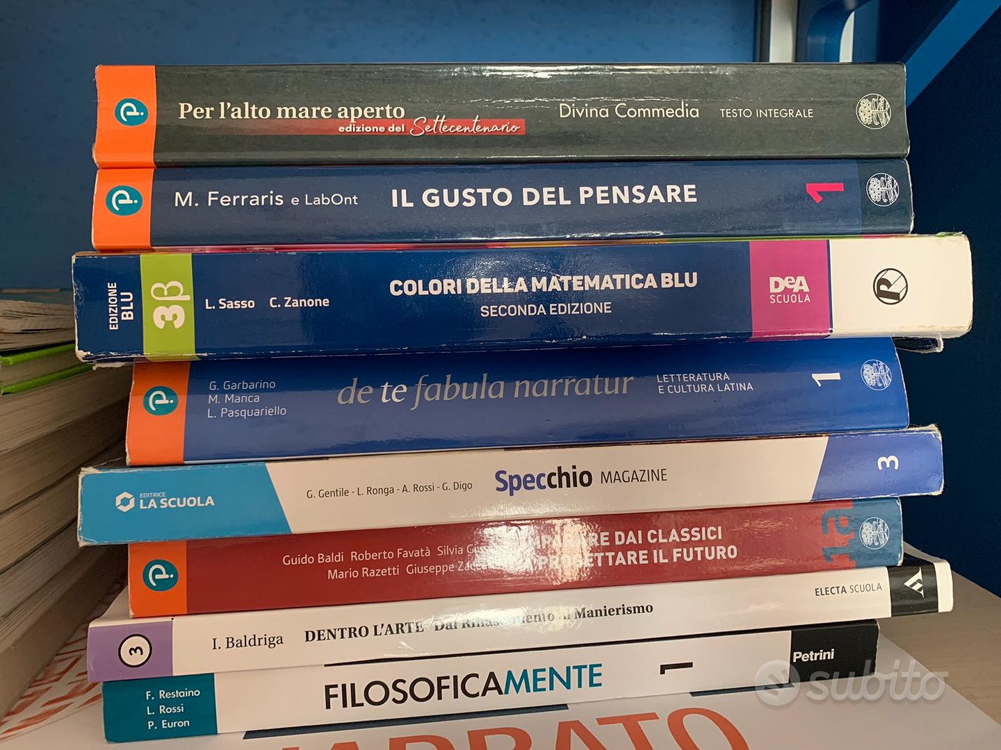 Libri Scolastici 1,2 e 3 anno di liceo - Libri e Riviste In vendita a  Palermo