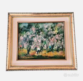 quadro dipinto originale firmato G. Bertuzzi
