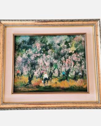 quadro dipinto originale firmato G. Bertuzzi