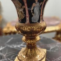 Coppia di Vasi in Porcellana stile Impero