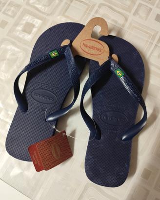 Havaianas blu nuove, n. Eur. 41-42