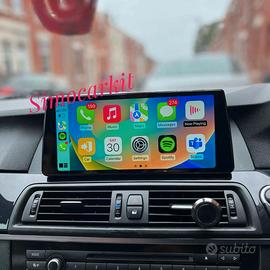 CAR TABLET ANDROID APPLE CARPLAY PER BMW E60 E90