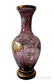 Vaso in vetro colorato