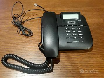 Telefono fisso gigaset da610 siemens nero
