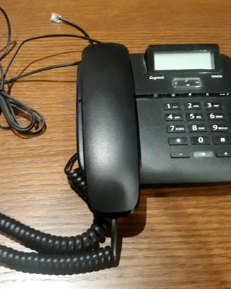 Telefono fisso gigaset da610 siemens nero