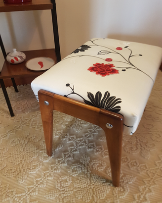 Pouf vintage modernariato