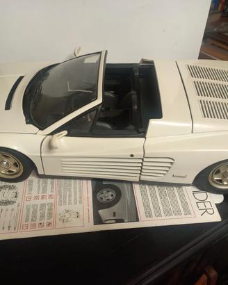 Pocher Ferrari Testarossa spider 1/8