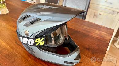 Casco MTB integrale BELL Sanction S/M con occhiali