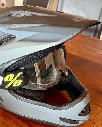 Casco MTB integrale BELL Sanction S/M con occhiali