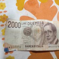 BANCONOTA 2000 LIRE "GUGLIELMO MARCONI" (DECRETO 1