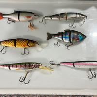 Swimbait,swim,bass,luccio,Fox,Savage,DRT,Gan Craft