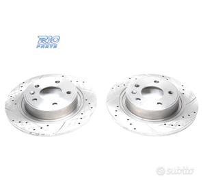 DISCHI FRENO FORATI E SCANALATI PER MG
