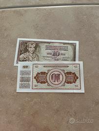 Banconote Jugoslavia 10 Dinara