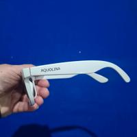 occhiali da sole bianco acquolina