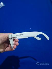 occhiali da sole bianco acquolina