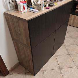 Salotto componibile IKEA BESTA/LAPPVIKEN completo.