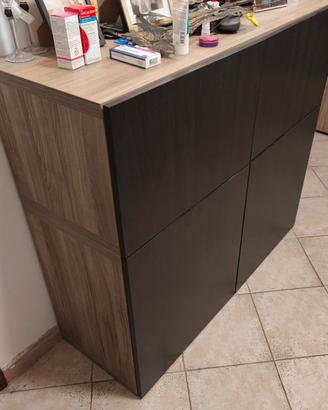 Salotto componibile IKEA BESTA/LAPPVIKEN completo.