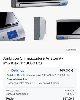Condizionatore ariston