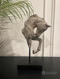 Busto scultura cavallo