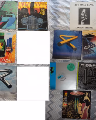 LP e Mix : M. Oldfield, Wham e altri vari artisti