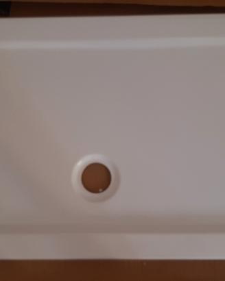 Piatto doccia in resina 120x70 bianco