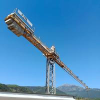 Gru a torre fm 10/40 tlx - pronta al lavoro